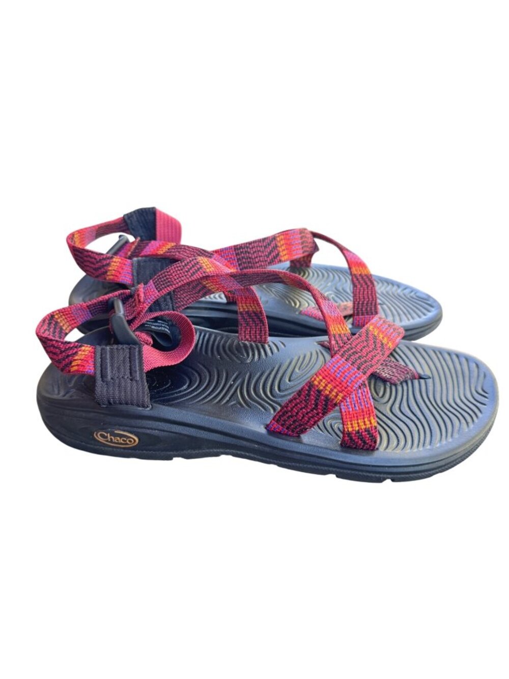 Chaco Z/Volv 2 Sport Sandal Rush Rhubarb Hiking Sandals Womens Size 9